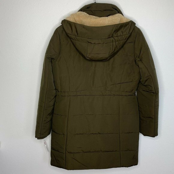 Lucky Brand Women's Missy Faux Fur Hooded Parka - Picture 6 of 10